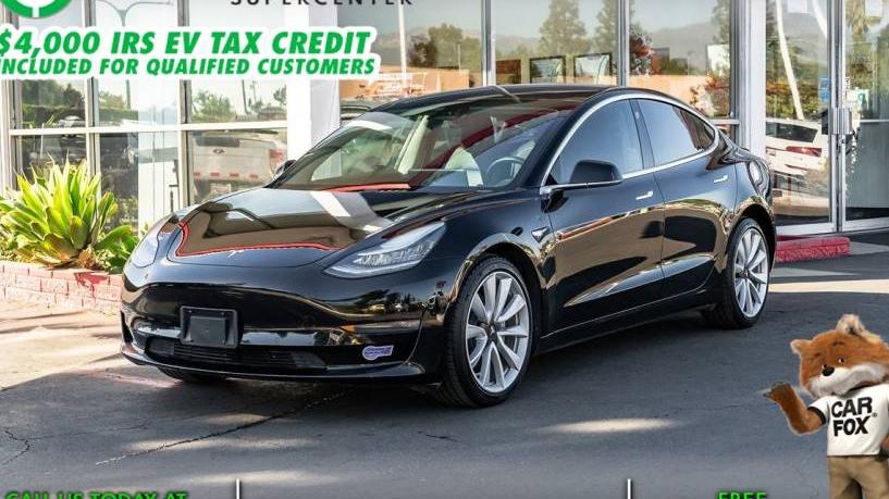 TESLA MODEL 3 2018 5YJ3E1EA3JF169888 image